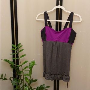 Lululemon | Cinch Workout Tank with Built-in Bra